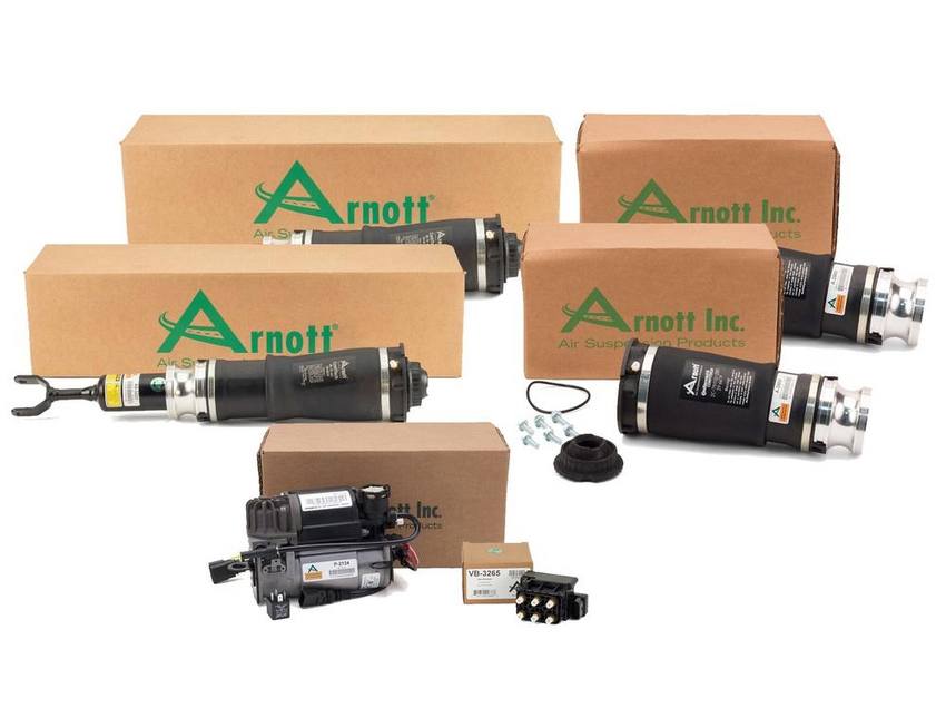 Audi Suspension Strut Assembly Kit - Front (Generation I) 4Z7616051D - Arnott 4001935KIT